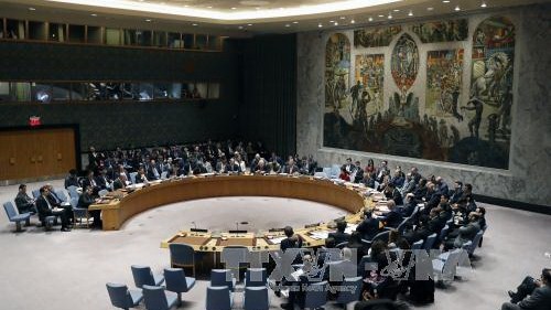 USA, Großbritannien und Frankreich legen Weltsicherheitsrat  Resolutionsentwurf über Syrien vor - ảnh 1